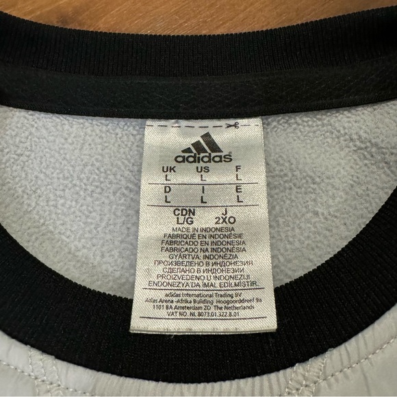 Adidas NBA All-Star 2016 Pullover Sweater - Men's Large (L) - Grey - Picture 5 of 5